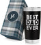 SassyCups Best Dad Ever Tumbler - Travel Coffee Travel Mug, 20 oz - Fathers Day Coffee Cup, Cool Gifts for Dad, Insulated Tumbler...