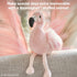 Bearington Flamingo Stuffed Animal: Pink Plush Faux-Fur, Premium Fill, Feathery Tufted Tail, Realistic Details; Perfect Birthday for Bird Fans and...