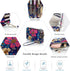 CONISY Large Capacity Wristlet Wallets for Women, Printed Nylon Crossbody Clutch Purse, 3 Zipper Cell Phone Wallet for Ladies...