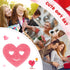 12 Pcs Valentine's Day Cleaning Sponges Cute Kitchen Scrub Sponges Heart Lip Bear Rose Sponge Temperature Sensitive Non Scratch Household Cleaning...