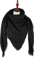VIVIAN & VINCENT Soft Classic Luxurious Blanket Solid Color Square Scarf Wrap...