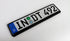 Standard Black Euro License Plate Holder - Universal Mounting Frame/Bracket...