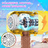 Bubble Machine,2024 NEW Hammer Bubble Gun Kids Toys for Ages 5-7 Automatic Bubble Blower Bubble Wand with Light & Music Bubble Maker Include Bubbl...