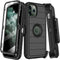 for iPhone 11 Pro Max Case with Belt Clip Holster,Built-in Screen Protector,Heavy Duty Shockproof Drop Protection Military Grade Durable Phone Cov...