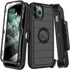 for iPhone 11 Pro Max Case with Belt Clip Holster,Built-in Screen Protector,Heavy Duty Shockproof Drop Protection Military Grade Durable Phone Cov...
