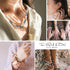 7200pcs Clay Beads Bracelet Making Kit, 10 Neutral Brown Colors 6mm Polymer Heishi Beads for Jewelry Making, Friendship Bracelet Kit with Letter B...