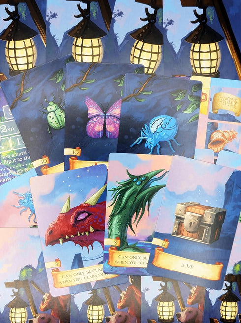 Isle of Night by Red Raven Games, Strategy Board Game, for 2 to 5 Players and Ages 8+...