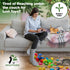 Blocker Under Furniture for Pet Toys Sustainable 6PCs - Under Bed Blocker for Toys, Bottom Guard Couch Dog Cats, Sofa Stopper to Prevent Items Goi...