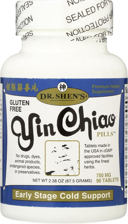 Dr. Shen's YIN CHIAO 90 Tablets...