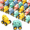 16Pcs Dinosaur Pull Back Cars Set for Kids Toddler, Bulk Mini Dinosaur Party Favors, Pinata Fillers, Goodie Bag Stuffers, Classroom Prizes,Dinosau...