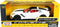 Motormax Toy 2019 Chevy Corvette C7 ZR1 White and Black with Red Interior History of Corvette Series 1/24 Diecast Model Car by Motormax 79356, 793...