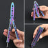 Practice Tool with Cool Color Design, Full Stainless Steel, Set of 3 Color (black&silver&colorful)...