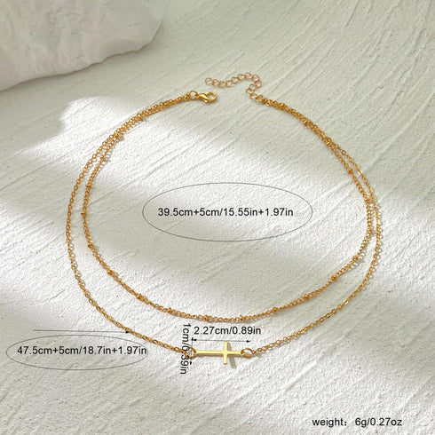 Gold Layered Necklaces for Women, Dainty Layering Chain Necklace Stackable Pendant Choker Necklaces Trendy Jewelry Gifts...