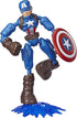 Marvel E7869 Avengers Bend and Flex Action Figure Toy, 6-Inch Flexible Captain America, Includes Accessory, Ages 4 and Up...