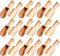 Arroyner 30 PCS Mini Wooden Spoon Mini Bamboo Spoons Small Bath Salt Spoon Small Spice Spoons for Sugar Scrubs, Spices, Bath Salts, Cooking...