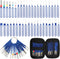 41Pcs Terminal Removal Tool Kit, Upgraded Blue Pin Removal Tool Kit, Electrical Connector Pin Removal Tool Kit, Pin Extractor Tool Set, Wire Termi...