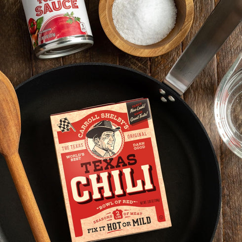 Carroll Shelby's Original Texas Brand Chili Kit 3.65oz Box (Pack of 3)...
