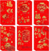 36pcs Chinese Red Envelopes, 2024 Year of Dragon Red Packets Hong Bao Lucky Money Envelopes for Chinese Lunar New Year Spring Festival Wedding Bir...
