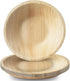 DecorLine Elegant Palm Leaf Collection Natural Bowl Set - 6" (Pack of 10) - Reusable & Easy Cleaning - Perfect for Entertaining & Everyday Use...