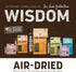 Earth Animal Wisdom Air-Dried from The Land Recipe Jerky Strips Dog Treats, 4 oz. Bag...