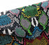 Snakeskin Pattern Envelope Clutch Colorful Handbag Evening Party Prom Chain Bag Big Women Shoulder Crossbody Bag...