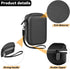 Digital Camera Case Compatible with zheozeig for Duluvulu for TEBNGIHNM for Oiadek for KVUTCIEIN for Femivo for Fulealfly 4K Vlogging Camera. Stor...