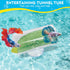 Betta Fish Acrylic Tube Tunnel, Fish Toys Hole Hollow Betta fish Cave Tank Accessories Observation Decoration (Clear)...