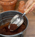 Burpee 15" Stainless Steel Soil Scoop | Durable Long Lasting Garden Tool | Leather Wrist Strap 5" Handle, 10 Year Warranty, Oak...