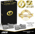 JACO Lightning S-Series Tire Air Chuck - 1/4" F-NPT (Open Flow) (2-Pack)...