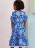 Simplicity Easy to Make Children's and Girls' Relaxed Fit Tiered Dress Sewing Pattern Packet, Design Code S9933, Sizes 7-8-10-12-14, Multicolor...