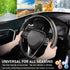 Cartist Steering Wheel Cover, Carbon Fiber Steering Wheel Cover, Car Steering Wheel Cover for Men/Women, Anti-Slip, Comfortable Grip, Durable, Uni...