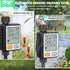 Hose Water Timer, Sprinkler Timer Programmable irrigation Timer for Garden Hose Faucet Timer with Rain Delay/Manual/Waterproof drip irrigation sys...