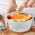 The Baker Celebraitons 100 Aluminum Foil Disposable Ramekins 4 Oz Cupcake/Muffin/Utility Cups, Made in USA, Silver Foil Liners for Baking, Cupcake...