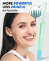 Premium Soft Toothbrush | Gentle Cleaning Soft Toothbrushes for Adults & Kids w/Microfiber Bristles | Multilayered Bristles Travel Toothbrush Set ...