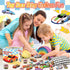 Toy Cars for Kids, 24Pcs Race Cars Pull Back Cars Playsets with Storage Bags,Party Favors Kids Prizes Fillers Bulk Gifts for Boys and Girls Car Ga...