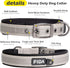 Fida Heavy Duty Dog Collar, Ultra Comfortable Soft Neoprene Padded, Adjustable Reflective Nylon Pet Collar with Durable Metal Belt Buckle for Larg...