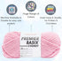 Premier Basix Chunky Knitting Yarn Bubblegum 1145-20 (3-Pack) Same Dye Lot Chunky Bulky #5 Soft 100% Acrylic Bundle with 1 Artsiga Craft Bag......