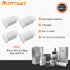 49621 PS1609293 Dryer Leveling Leg feet by Blutoget - Replaces W10823505 AP4295805 PS1609293 EAP1609293 (Pack of 4) - Compatible for Whirlpool Dryer Legs Gew9200lw1 Aed4475tq0 Gew9250pw1 Ced126sxq1