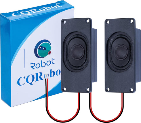 Miniature Loudspeaker 5 Watt 8 Ohm Passive Enclosed Audio/Woofer Speaker Compatible with Arduino Board. JST-PH 2.0 mm 2-Pin Interface, for a Varie...