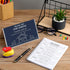 2 pieces Open House Visitor Register Guest Registry Sign Frosted Waterproof Cover with Thank You for Coming Tent Card for Real Estate Agent Suppli...