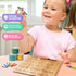 Montessori Wooden Alphabet Tracing Board - Educational Toy for Kids - Fine Motor Skills Development - Double-Sided Writing Practice - Ideal Gift f...