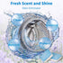 Washing Machine Cleaner Tablets - 24 Pack for Year-Round Deep Clean of Washer Machine, Suitable for HE, Top Load & Front Load Washer Cleaner, Grim...
