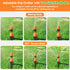 2 in 1 Drip Irrigation Emitters and Atomizing Nozzle for 1/4" Drip Irrigation Tubing, 25 Pcs Adjustable 360 Degree Water Flow Drippers Sprinklers ...