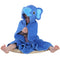 MICHLEY Animal Face Hooded Baby Towel Cotton Bathrobe for Boys Girls 0-6 Year Blue...