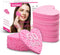 60-Count Kickleen Compressed Cellulose Heart Shape Facial Sponges | 100% Natural Cosmetic Spa Sponges for Facial Cleansing | Exfoliating | Makeup ...
