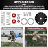 3/4"-1" Backflow Preventer Rubber and Springs Repair Kit, for Zurn Wilkins 975XL and 975XL2 Backflow Preventer...