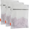 Polecasa Premium Soft 125g Diamond Mesh Laundry Bags with Sturdy Zipper for Delicates – 3 Pack Medium Durable Laundry Wash Bags - Protect Clothes ...