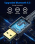 Bluetooth Adapter for PC 5.3, Maxuni USB Bluetooth Dongle 5.3 EDR Adapter for Laptop Keyboard Mouse Headsets Speakers, Long Range Bluetooth Suppor...