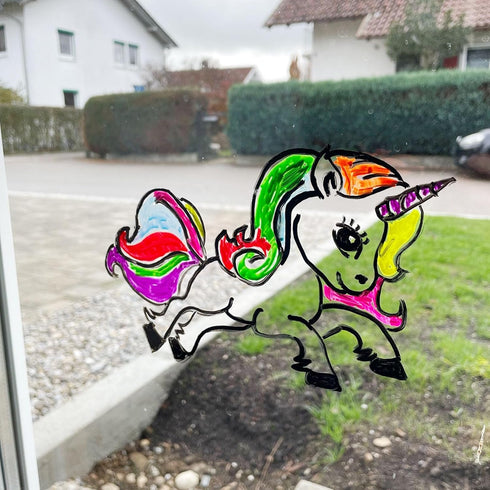 Window Marker 8 Pens,Liquid Chalk Markers,Wide 6mm,3-In-1 nip,washable,Liquid Ink,for Car,Chalkboard,Glass,Chalk Markers, Loved by Teachers, Kids,...