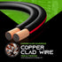 14AWG Speaker Wire, GearIT Pro Series 14 Gauge Speaker Wire Cable (20 Feet / 6.09 Meters) Great Use for Home Theater Speakers and Car Speakers, Bl...